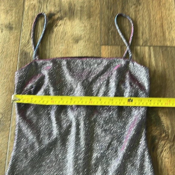 Windsor Time To Shine Glitter Mini Dress Size Medium - Picture 13 of 14